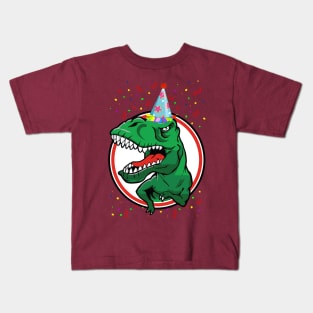 T-REX BIRTHDAY PARTY Kids T-Shirt